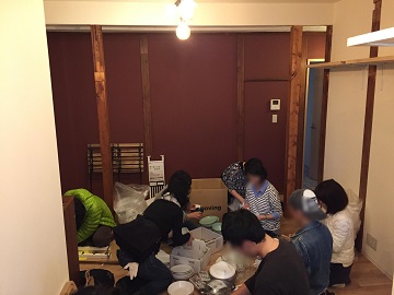 20171015特別さんぽシェアハウス作り_食器